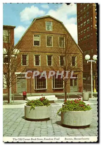 Cartes postales moderne The Old Corner Book Store Freedom Trail Boston Massachusets