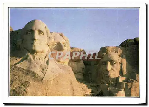 Cartes postales moderne Mount Rushmore Les tetes de quatre presidents