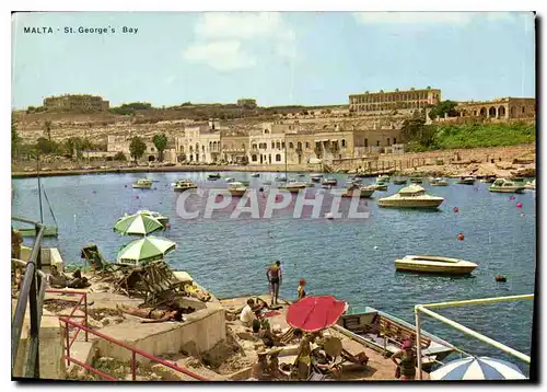 Cartes postales moderne Malta St George's Bay