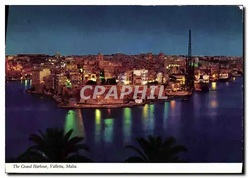 Cartes postales moderne The Grand Harbour Valletta Malta