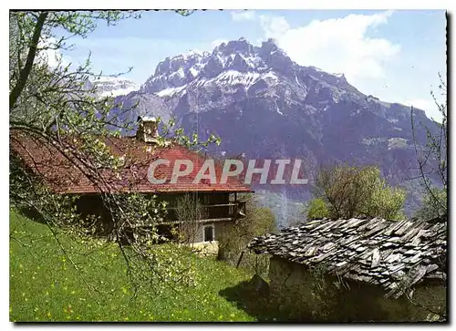 Cartes postales moderne Printemps dans les Alpes Dans un coin de la Vallee