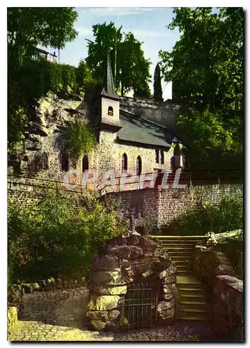 Cartes postales moderne Luxembourg Vallee de la Petrusse Chapelle