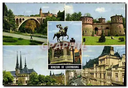 Cartes postales moderne Luxembourg