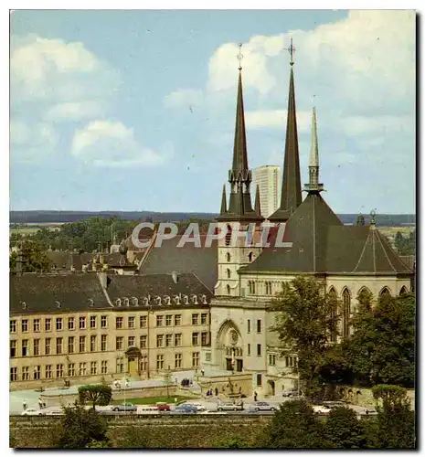 Cartes postales moderne Luxembourg Partie superieure de la Cathedrale
