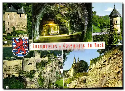 Cartes postales moderne Luxembourg Casemates du Bock