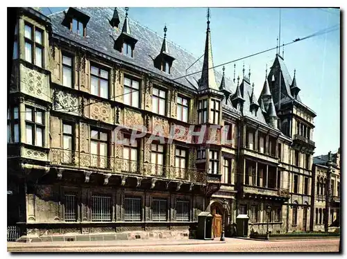 Moderne Karte Luxembourg Palais Grand Ducal