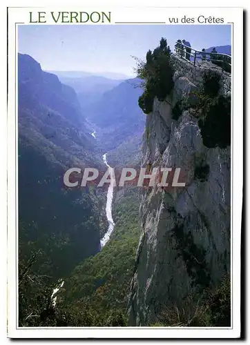 Cartes postales moderne Le Verdon vu des Cretes