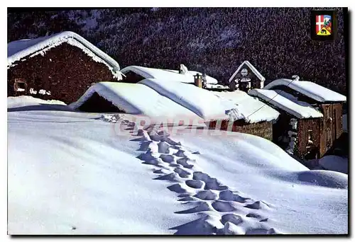 Moderne Karte Couleurs et Lumiere des Alpes