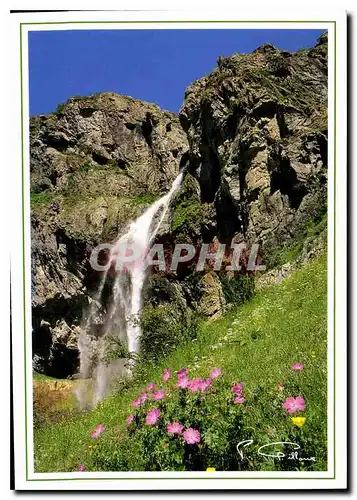 Cartes postales moderne Les Hautes Alpes Vallee du Valgaudemar La Cascade du Casset