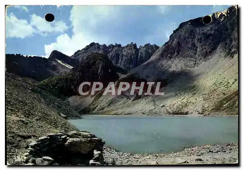 Moderne Karte Vallee de Nevache Le Lac des Beraudes