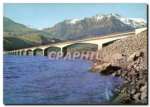Cartes postales moderne Les Alpes Le Lac de Serre Pancon Le Pont de savines