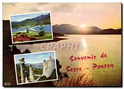 Cartes postales moderne Souvenir de Serre Poncon