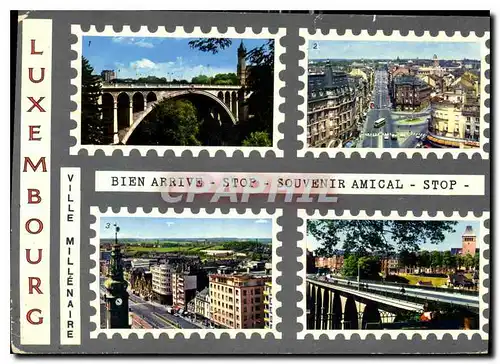 Cartes postales moderne Luxembourg Ville Millenaire