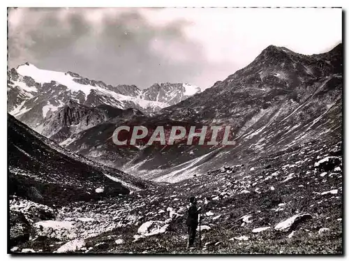 Cartes postales moderne Pralognan la Vanoise Sentier du Col de Chaviere et Dome de Polset