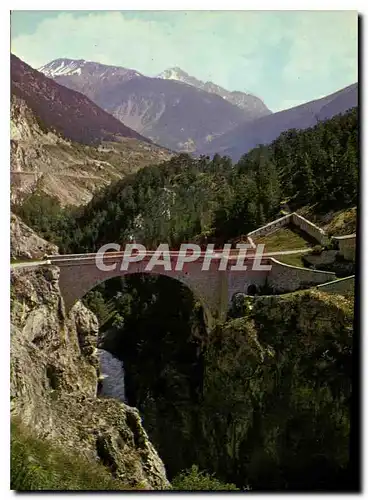 Moderne Karte Briancon Vauban Le Pont d'Asfeld