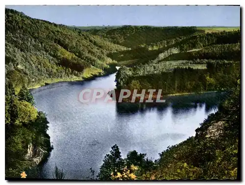 Moderne Karte Le Herou Le barrage de l'Ourthe