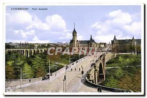 Cartes postales moderne Luxembourg Pont Adolphe