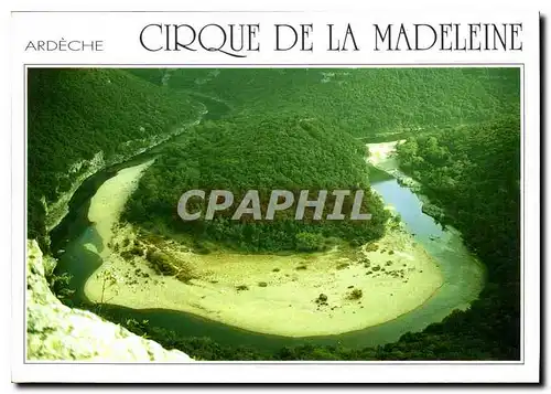Cartes postales moderne Ardeche Cirque de la Madeleine