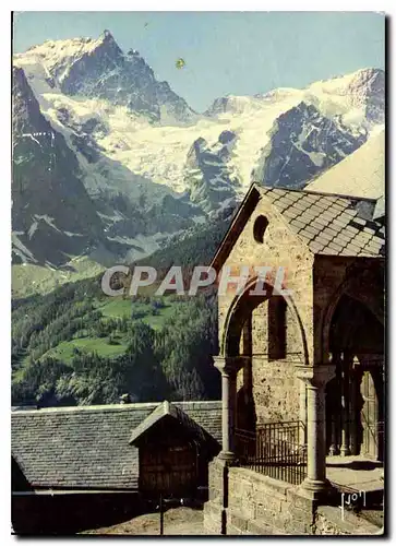 Moderne Karte Couleurs et Lumiere de France La Meije vue du village des Terrasses Hautes Alpes