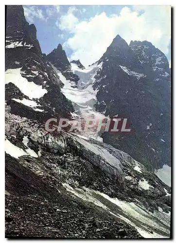 Cartes postales moderne Massif de l'Oisans Col du Pelvoux