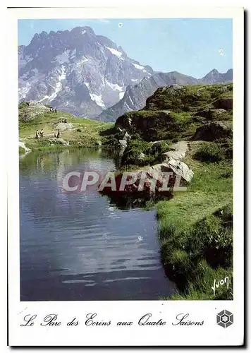 Moderne Karte Le Lac des Ecrins aux Quatre Saisons