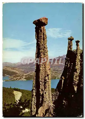 Cartes postales moderne Les Alpes Sur la route Briancon Barcelonnette