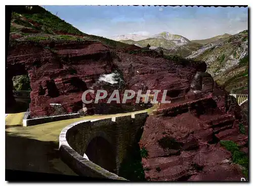 Cartes postales moderne La Route des Grandes Alpes Gorges de Daluis Tunnel et Pont du Saut de la Mariee