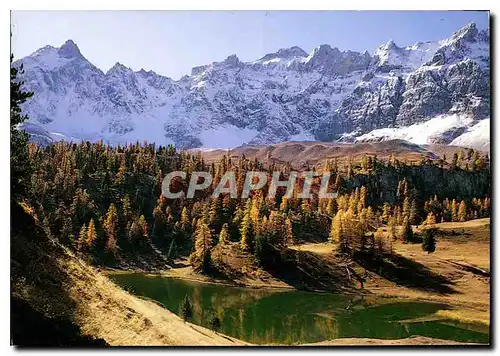 Cartes postales moderne Les Hautes Alpes Le Queyras Lac Miroir