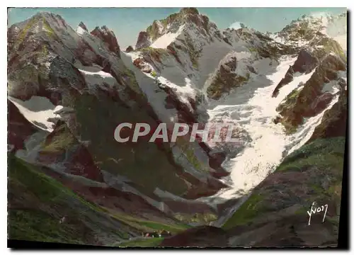 Cartes postales moderne Col du Lautaret Glacier de l'Homme