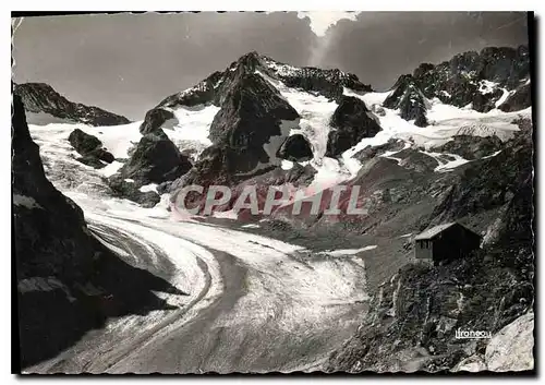 Cartes postales moderne Massif du Pelvoux Galcier et Refuge du Sele (CAF)