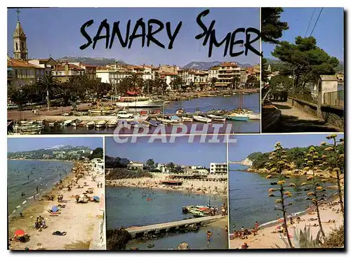 Cartes postales moderne Lumiere et Beaute de la Cote d'Azur Souvenir de Sanary sur Mer