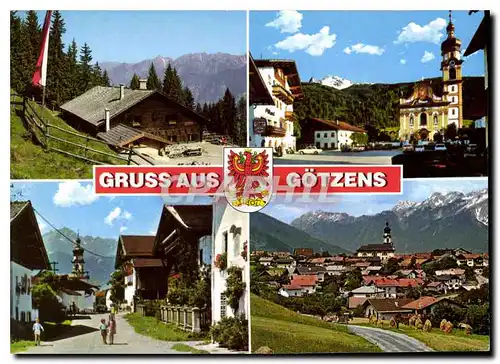 Moderne Karte Gruss Aus Gotzens