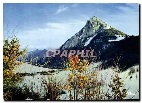 Cartes postales moderne Lavelanet les Monts d'Olmes Ariege Le Chateau de Montsegur sous la neige