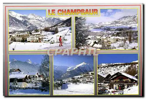 Moderne Karte Le Champsaur