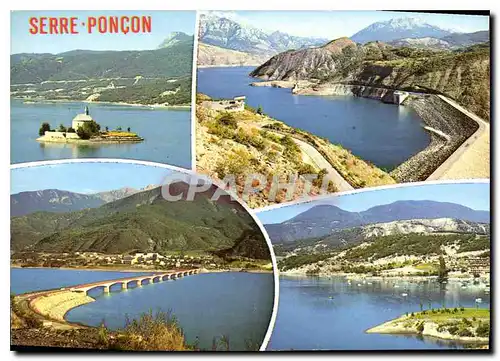 Cartes postales moderne Serre Poncon