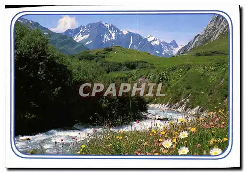 Cartes postales moderne Crest un trou de verdue ou chante une riviere