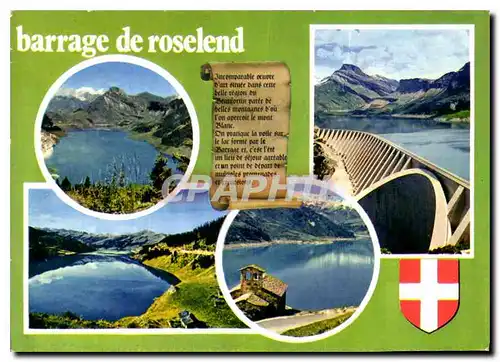 Cartes postales moderne Barrage de roseland