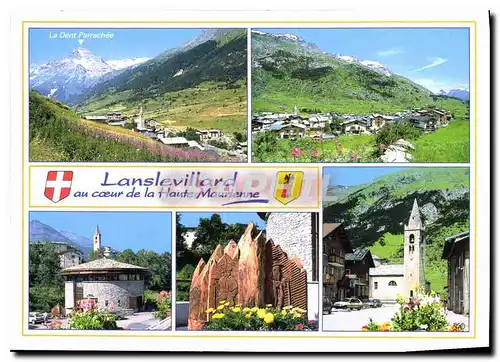 Cartes postales moderne Lanslevillard au de la Haute Maurienne