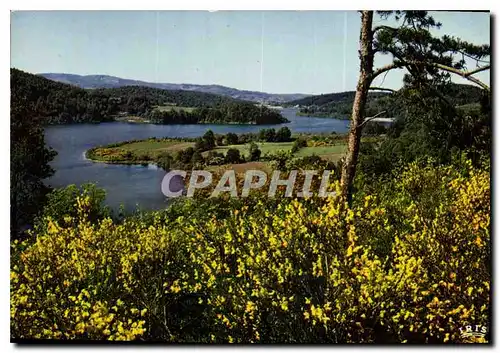 Cartes postales moderne Le Limousin Touristique Environs de Treignac Le Lac des Bariousses