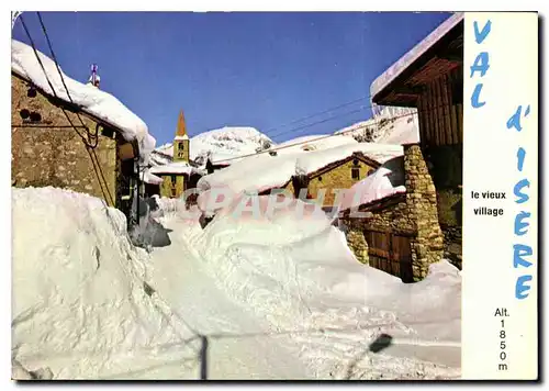 Cartes postales moderne Val d'Isere le vieux village