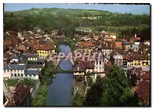 Cartes postales moderne Pont de Beauvoisin Isere et Savoie La Vallee du Guiers et la Ville