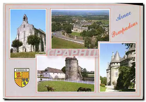 Cartes postales moderne La Correze Pittoresque Arnac Pompadour Cite du Cheval