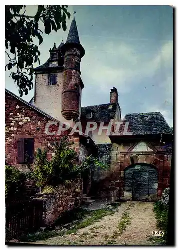 Moderne Karte Collonges La Rouge Correze Castel de Maussac