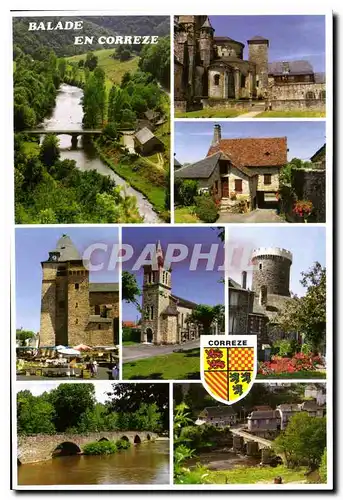 Cartes postales moderne La Correze Le Pays Vert