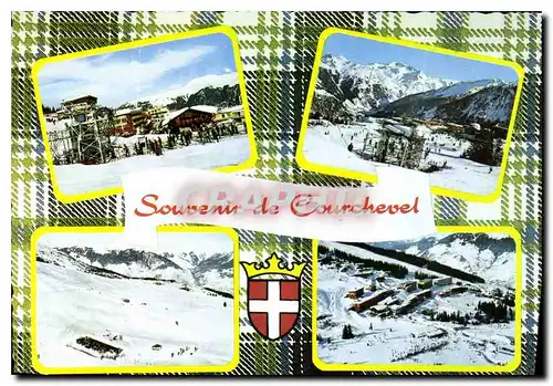 Cartes postales moderne Souvenir de Courchevel