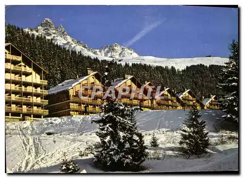 Cartes postales moderne Meribel les Allues Le Plateau de Morel et la Dent de Burgin