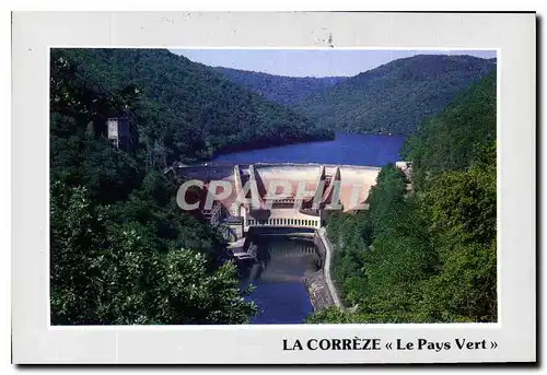 Moderne Karte La Correze Le Pays Vert