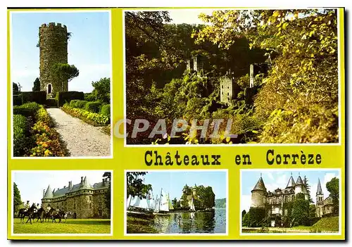 Cartes postales moderne Chateaux en Correze