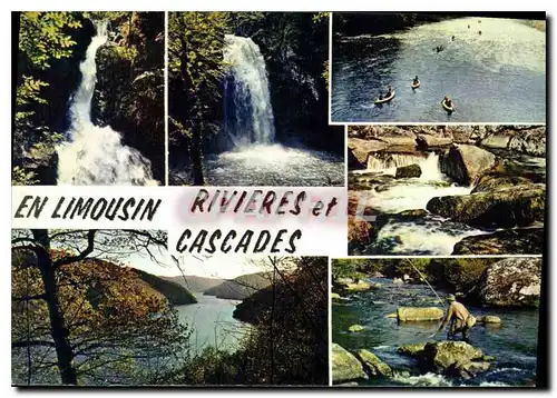 Cartes postales moderne En Limousin Rivieres et Cascades