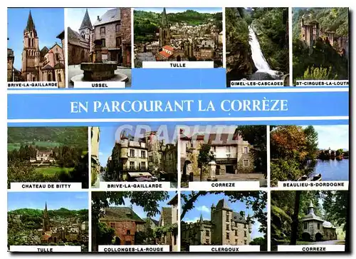 Cartes postales moderne En Parcouorant la Correze